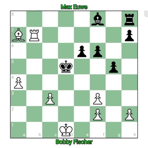 Max Euwe Couldn’t #escape Fischer’s #perfect Pin! | Raffem Chess