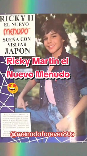 Ricky Martin y su legado en Menudo