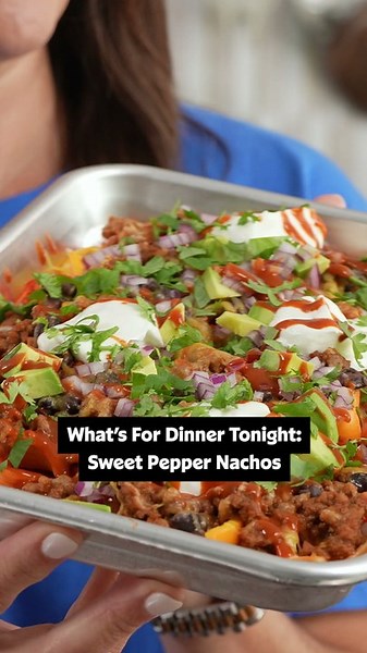 How to Make Loaded Sweet Pepper Nachos