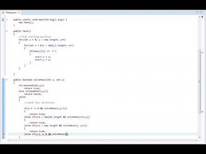 Recursive Maze Solver