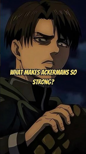 What Makes Ackermans So Strong? #attackontitan #fyp