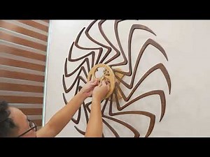 Bloom Kinetic Wall Art Assembly