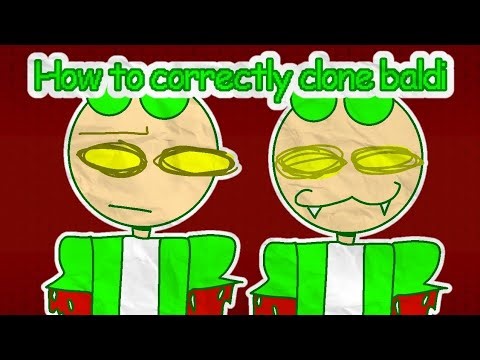 How To Clone Baldi To Your Decompile! 👀🎃/ #video #decompile #baldisbasics