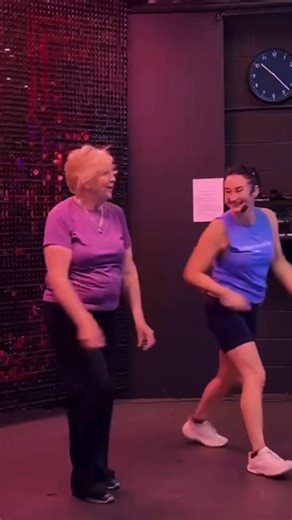 Ros is one of our beautiful members getting out of her comfort zone and onto the stage 🤩 🌟 Retro Fit Aerobics 🌟 | Retro Fit Studio