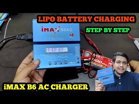 HOW TO CHARGE LI-PO BATTERY USING iMAX B6 AC Charger ? | BALANCED CHARGING | STEP BY STEP GUIDE | 🔥🔥