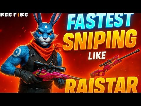 😱AWM Speed Challenge vs World's Slowest Sniper #freefire 🔥