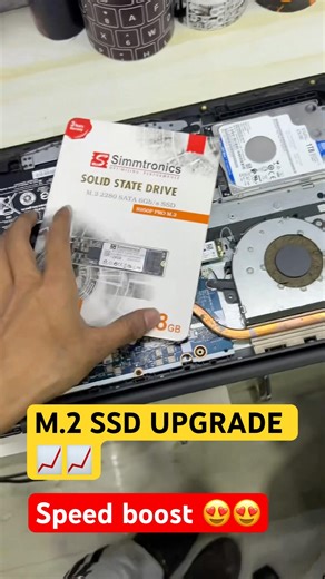 Slow laptop problem solved✅ #shorts #laptop #laptoprepairing #ssd #ssdupgrade #helpbyravi #viral