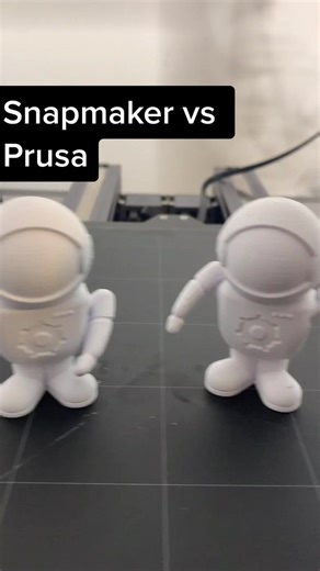 First prints on the Snapmaker A350 #3dprinting #fyp