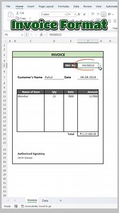 292K views · 2.2K reactions | Stop making invoices manually ❌ This Excel Invoice Template uses VLOOKUP + FILTER for auto data filling ⚡ That’s real Excel power  | Ather Naqvi | Facebook