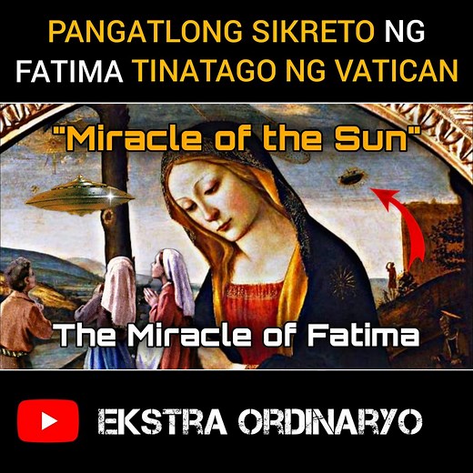 Alien UFO nasaksihan ng halos 100,000 tao sa Fatima noong 1917 | Miracle of the Sun | Ekstra Ordinaryo Panoorin ang iba pang mga videos sa youtube: https://youtube.com/c/EkstraOrdinaryo1427 | Ekstra Ordinaryo