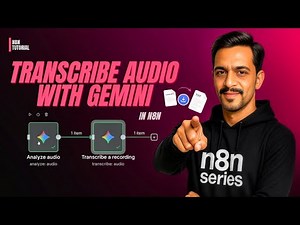 How I Created an Audio Transcription Workflow with Gemini in N8N