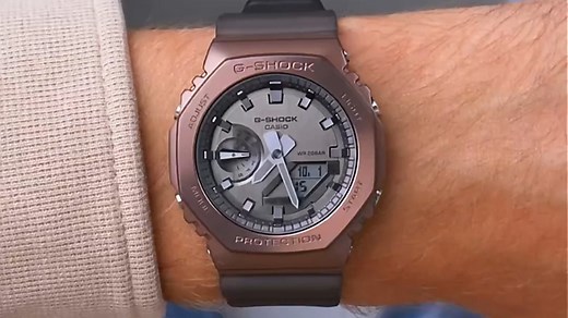 卡西欧（CASIO）【圣诞礼物】男表G-SHOCK八王子GM-2100黑武士潮流时尚运动电子表 GM-2100MF-5A硬核迷雾-人气推荐