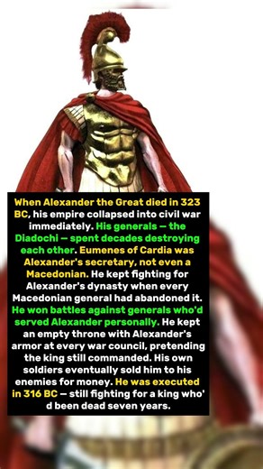 The Macedonian Soldier Who Kept Fighting After Alexander Died — For 40 More Years