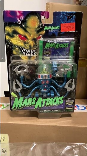 Mars Attacks Doom Robot Action Figure #marsattacks #ebay #doomrobot