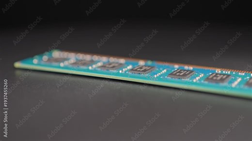 Memory RAM module for PC computers and Artificial Intelligence AI and data centers. DDR Random Access Memory high demand for AI specific memory