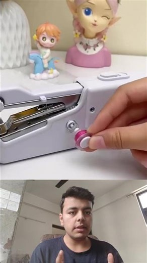 Magic Mini Sewing Machine! 🧵🤯 Real or Fake? #Shorts