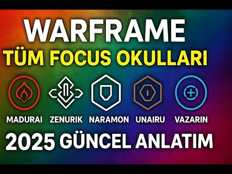 @Warframe ALL FOCUS SCHOOLS – 2025 CURRENT NARRATION