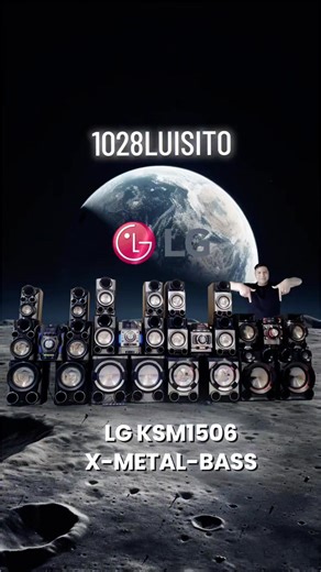 LG KSM 1506 X-METAL-BASS LG MCV 1306 X-METAL-BASS LG CM 9520 X-METAL-BASS LG CM 9530 X-METAL-BASS #Minicomponentes #lgksm1506 #lgcm9520 #lgcm9530 #lgmcv1306 los 4 mejores Minicomponentes de la marca LG de la Linea, o serie X METAL BASS. Bajos Profundos y poderosos.