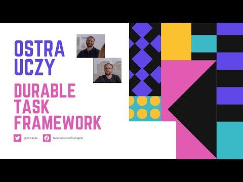 Ostra Uczy - Durable Task Framework