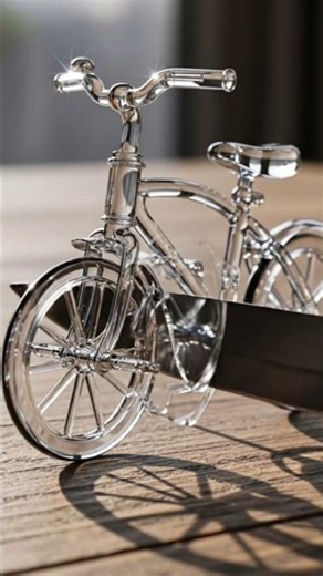 Glass Bullet & Cycle Cutting 🔪✨ Crystal Clear Slice | Satisfying Toy Cut