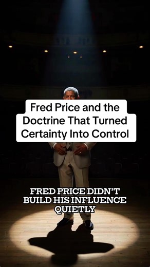 Fred Price and the Doctrine That Turned Certainty Into Control Fred Price Crenshaw Christian Center Word of Faith prosperity doctrine church authority faith and control religious influence #ThePulpitMachine #FaithForProfit #FredPrice #ChurchControversy #ExposingTheTruth
