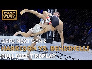 Cody Harrison vs. Alex Bendinelli | Full Fight Replay | CFFC NextGen 2