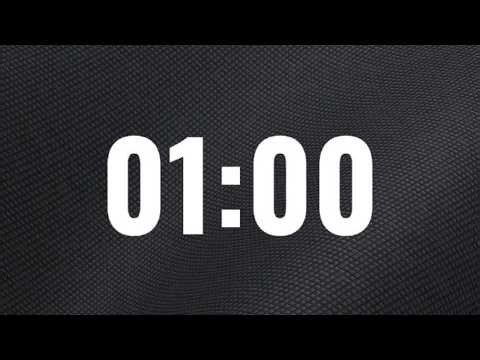 1 Minute Timer for Study, Work, and Focus | Minimalist Countdown
