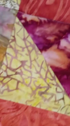 Small Square Batik Tablerunner/patchwork/autumn Colours/43cm X 43cm/17" X 17" - Etsy