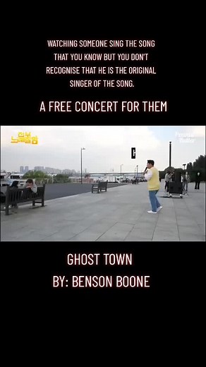 A FREE CONCERT FOR THEM GHOST TOWN BY: @bensonboone #ghosttown #bensonboone #benson