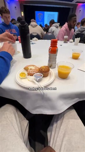 BTS of student athlete orientation at @depaulxctf. #NCAATF x 🎥 mohamedruns_ | NCAA Track & Field