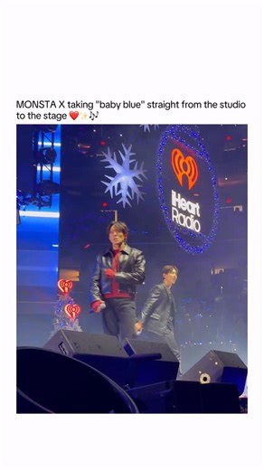 TheViralVocals on Instagram: "This one hit LIVE 💎✨ @official_monsta_x bringing “baby blue” to the Jingle Ball stage with smooth vocals and clean energy, a moment fans won’t forget.❤️ . . . . DM for credit or removal request (no copyright intended) ©️ All rights and credits reserved to the respective owner(s) . [ MONSTAX BabyBlue JingleBall LivePerformance Lyrics Music Explore ExplorePage ]"