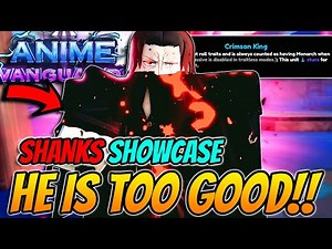 The *NEW* Monarch Shanks Unit Is Broken In Anime Vanguards Update 10 Part 2!