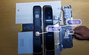 凯迪仕K20-V智能锁安装操作指引视频