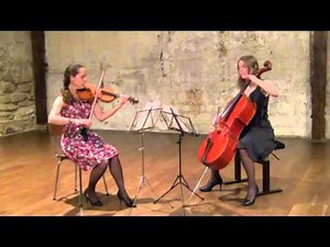 Bach - Air on G for Violin & Cello Wedding Music in France
