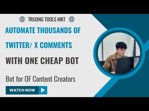 Automate Thousands of Twitter/ X Comments with one Cheap Bot | Bot for OF Content Creators