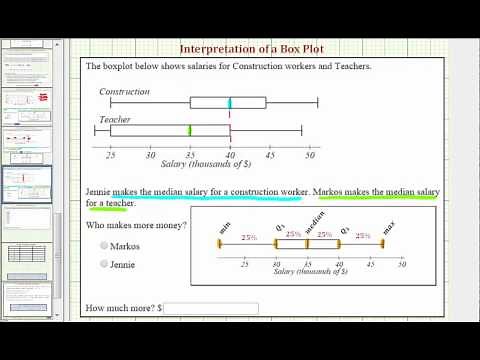 Ex 2: Compare Two Box Plot Values