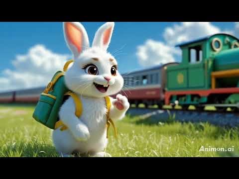 Rail Wala Aaya | Chuk Chuk Rail Gadi | Kids Nursery Rhyme | Fun Learning 