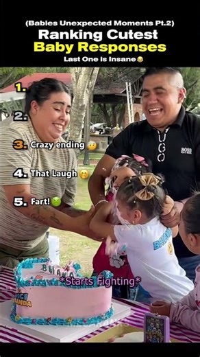 Ranking The Funniest Unexpected Baby Videos Pt.2