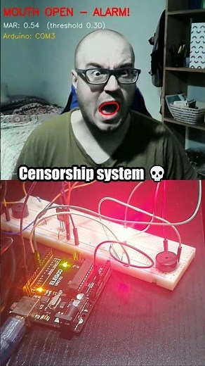 Censorship system: Python + Arduino