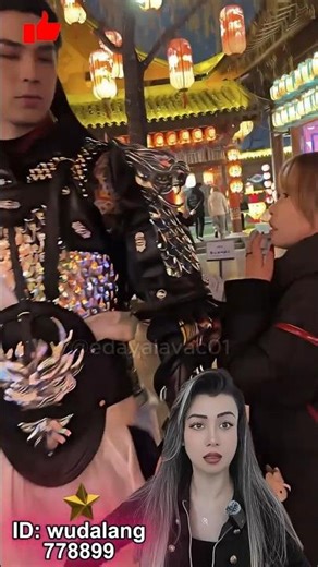 🔥 7 Ft Man Turns Heads with His Signature Hanfu Style! #streetstyle #hanfu