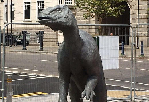 Dinosaur returns to town after 125 million years