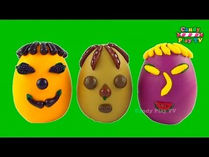Learn Fruits And Vegetables with Play Doh Surprise Egg | Learn to Count with Fruits And Vegetables