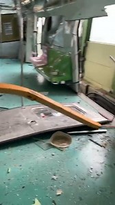 27K views · 352 reactions | Passenger on Taichung MRT train that collided with crane on Wednesday posted video of interior of badly mangled carriage in immediate aftermath of accident https://www.taiwannews.com.tw/en/news/4888572 | Taiwan News | Facebook