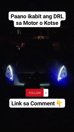Paano ikabit ang DRL sa Motor o Kotse #drl #howtoinstalldrl #ledlight #runninglights | Do It Yourself