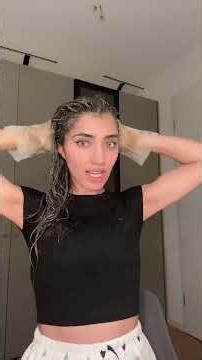 Zum 1 Mal Haare selber gefärbt #shorts #fyp #madina