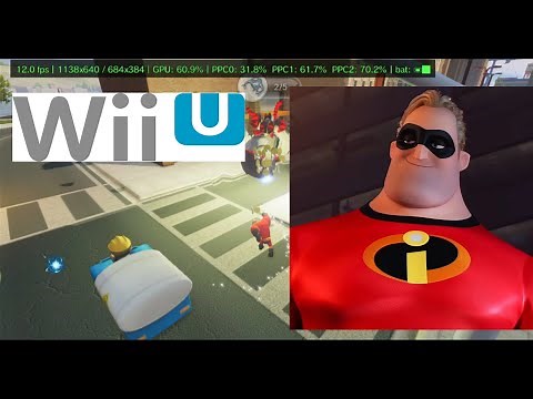 Disney Infinity 1.0 Wii U Performance FPS Test + Infinity Base Emulator