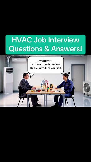 HVAC Job Interview Questions and Answers