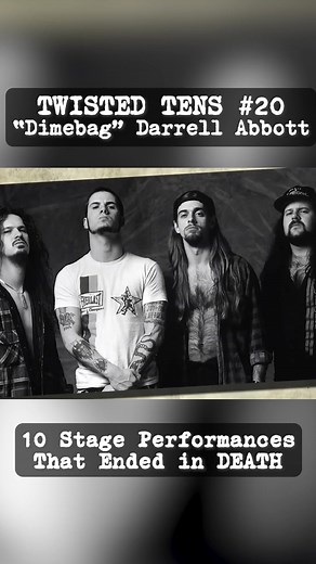 16K views · 518 reactions | While on tour with #Damageplan, "Dimebag" Darrell Abbott was sh0t and killed by a deranged fan during a performance at the Alrosa Villa #nightclub in Columbus, Ohio on December 8, 2004. Three others were sh0t and k!lled before the perpetrator was k!lled by a police officer. #TwistedTens | Rob Gavagan | Facebook
