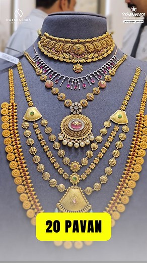 Nakshathra Gold and Diamonds | Calicut Lulu on Instagram: "20 PAVAN WEDDING SET 💕 Nakshathra Calicut LULU✨ For Enquiries whatsapp Now🚨 📱 9846361916 📱 9846362916 📱 9846312916 📱 9846227784 . . . . . . #nakshathragoldanddiamonds #necklace #rings #onlineshoppingindia #lulucalicut #shopping #varietycollections #ligtwhight #bangles #edappally #vytila #nettoor #kerala #calicut #lulucalicut #lulu #chain #nakshatragoldanddiamonds #Nakshathra916GoldandDiamond"