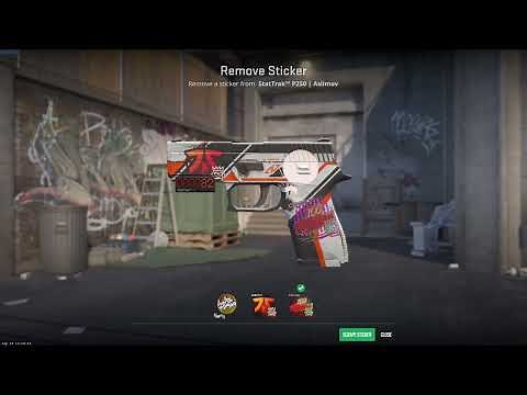 How to REMOVE Stickers from GUN in CS2?